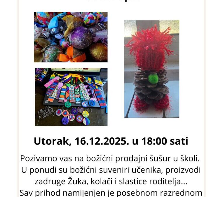 Božićni donacijski šušur Vijeća roditelja
